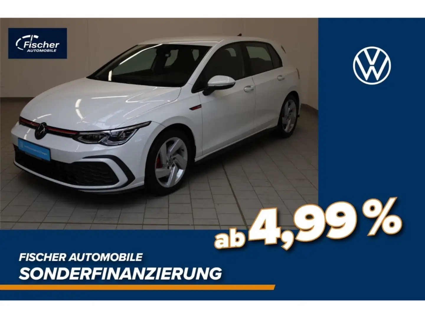 Volkswagen Golf GTI 2.0 TSI DSG LED/Klima/DC-Pro/DAB+ Weiß - 1