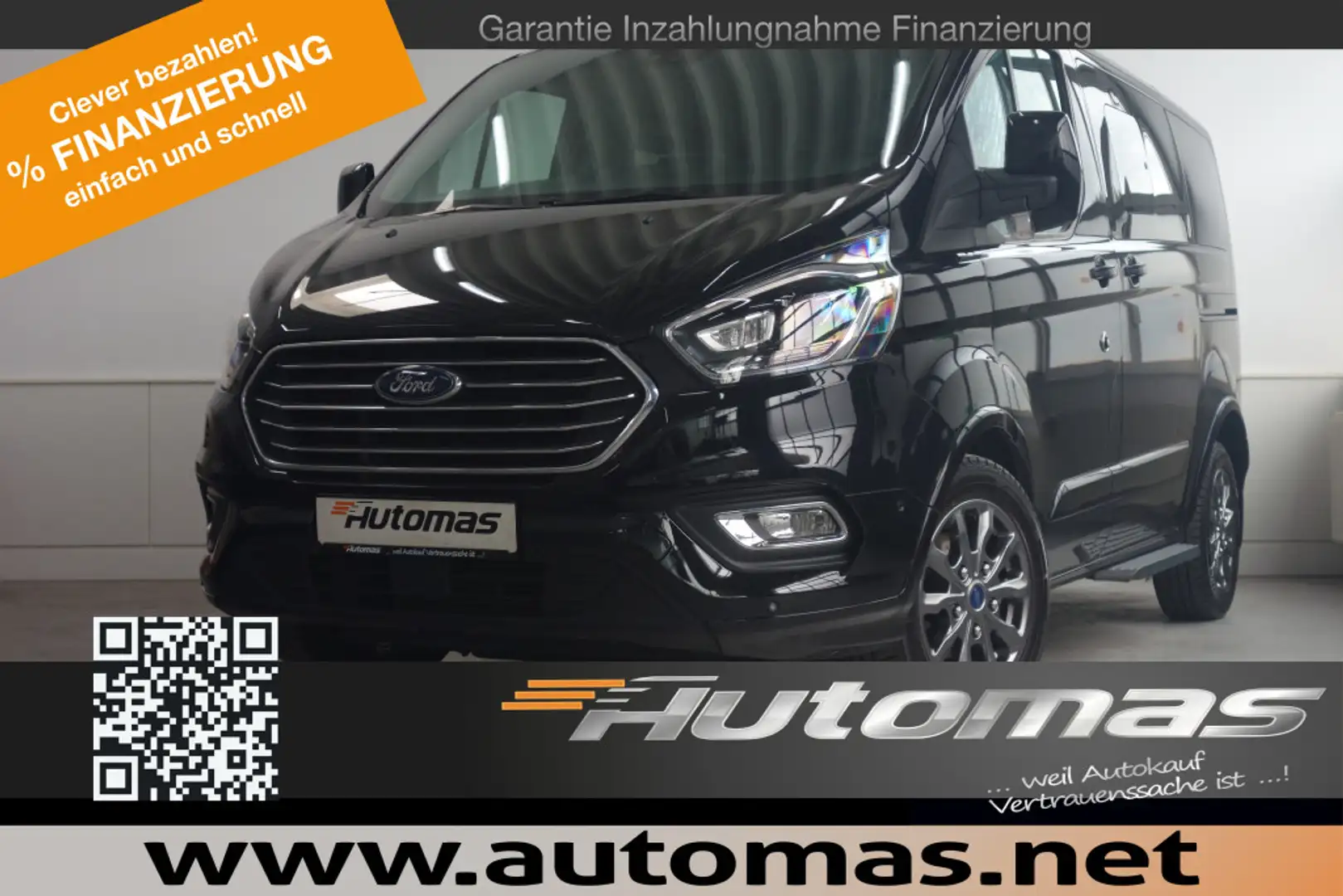 Ford 320 L1 Tourneo Titanium X Standhzg. Leder Noir - 1