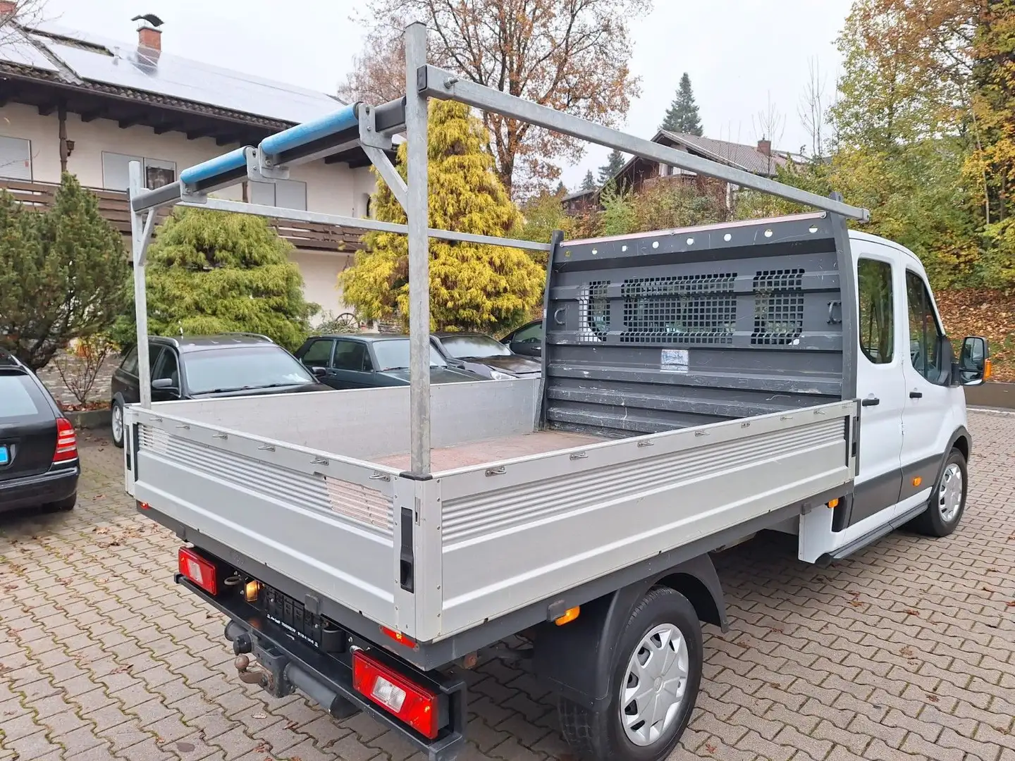 Ford Transit Pritsche 350 L3 Doppelkabine AWD, AHK Blanco - 2