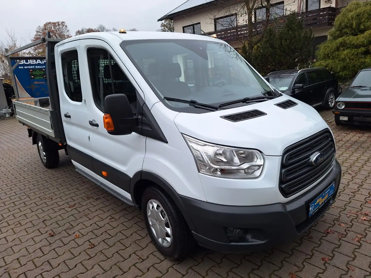 Ford Transit Pritsche 350 L3 Doppelkabine AWD, AHK Blanco - 1