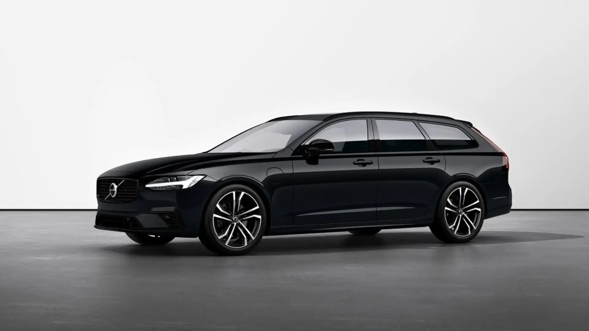 Volvo V90 T8 AWD Ultimate Dark+LM20+AHK+B&W+360Kamera Noir - 2