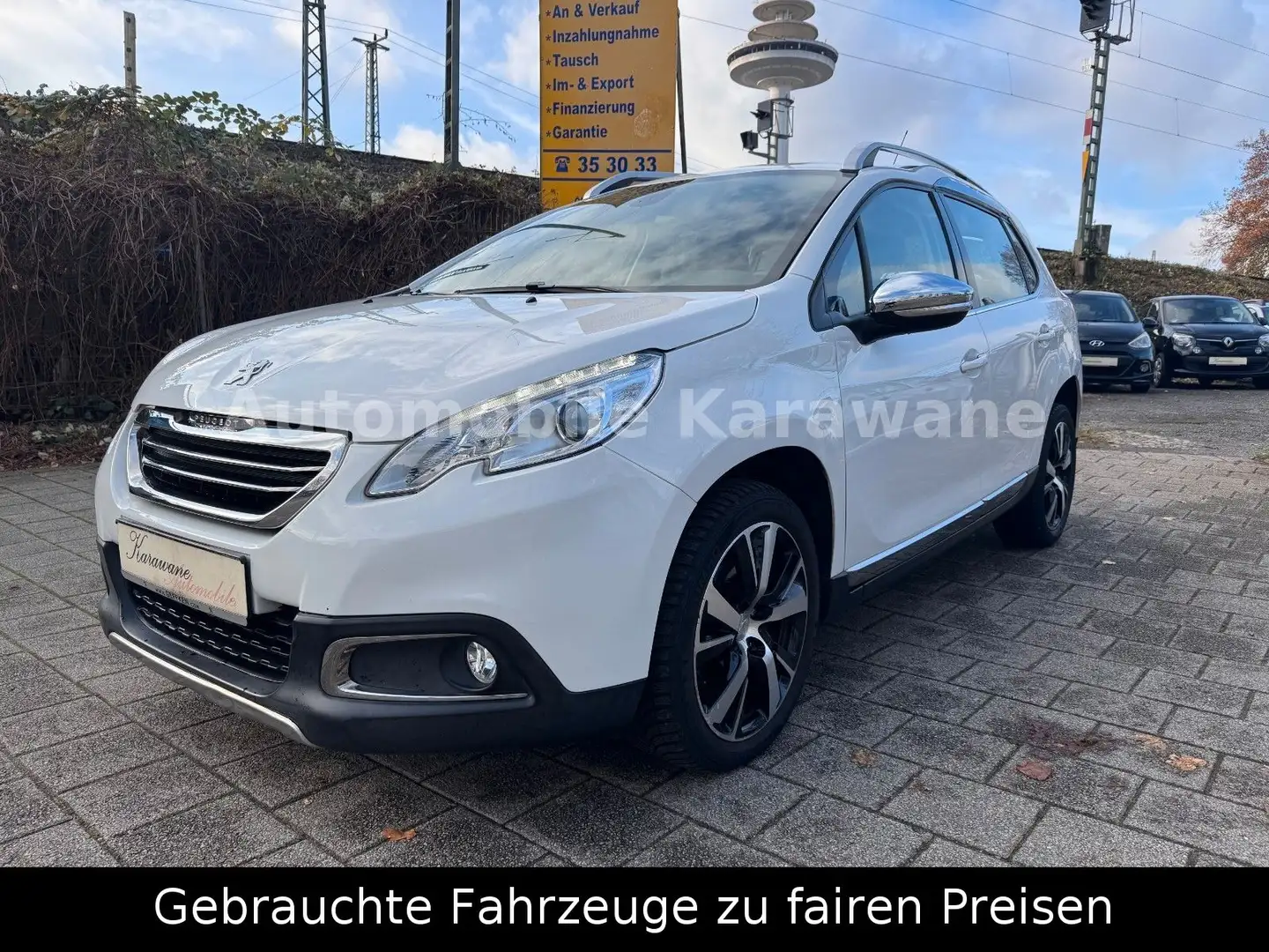 Peugeot 2008 Allure NUR 85.000 KM Weiß - 1