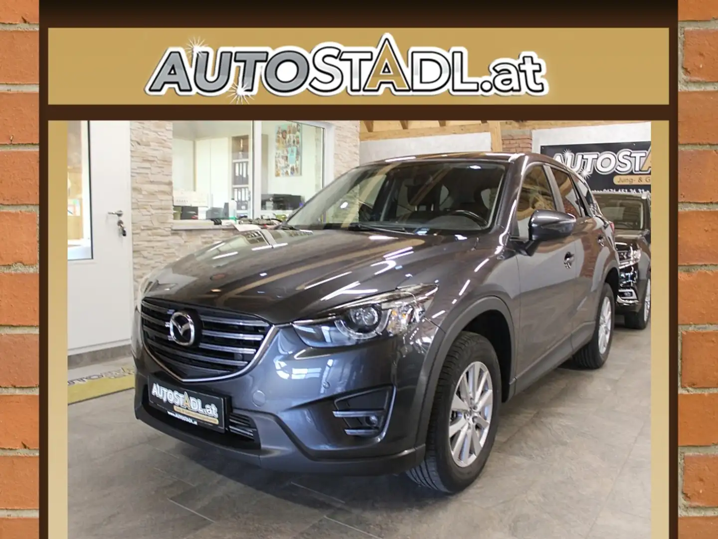 Mazda CX-5 CD150 AWD Attraction Aut. Gris - 1