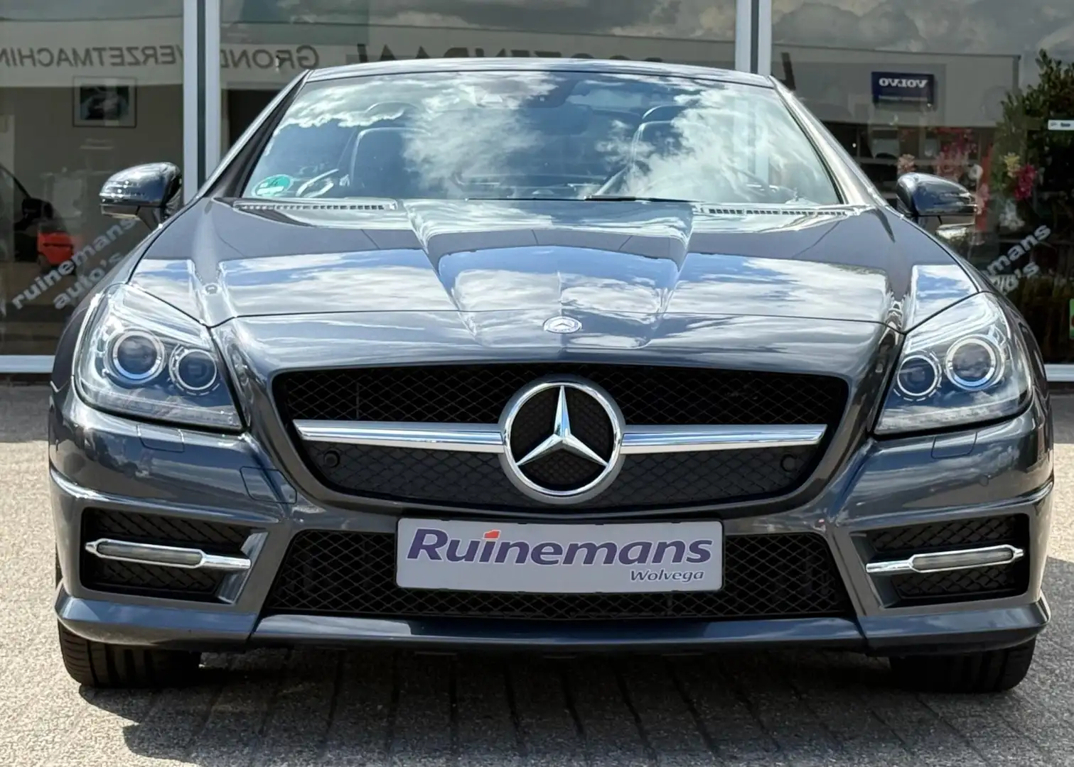 Mercedes-Benz SLK 350 AMG STYLING / MEMORY / HARMAN / ILS / 1E EIG ! Gris - 2