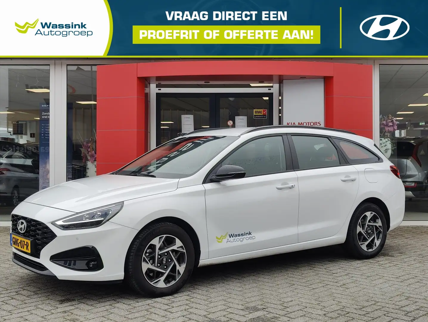 Hyundai i30 Wagon 1.0 T-GDI 48V 120pk Comfort | Navigatie | Cr Wit - 1