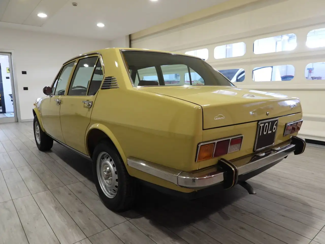 Alfa Romeo Alfetta TIPO 116.08 1^ SERIE SCUDO STRETTO - ISCRITTA ASI CON C.R.S. – LIBRETTO A PAGINE (1974), foto 3