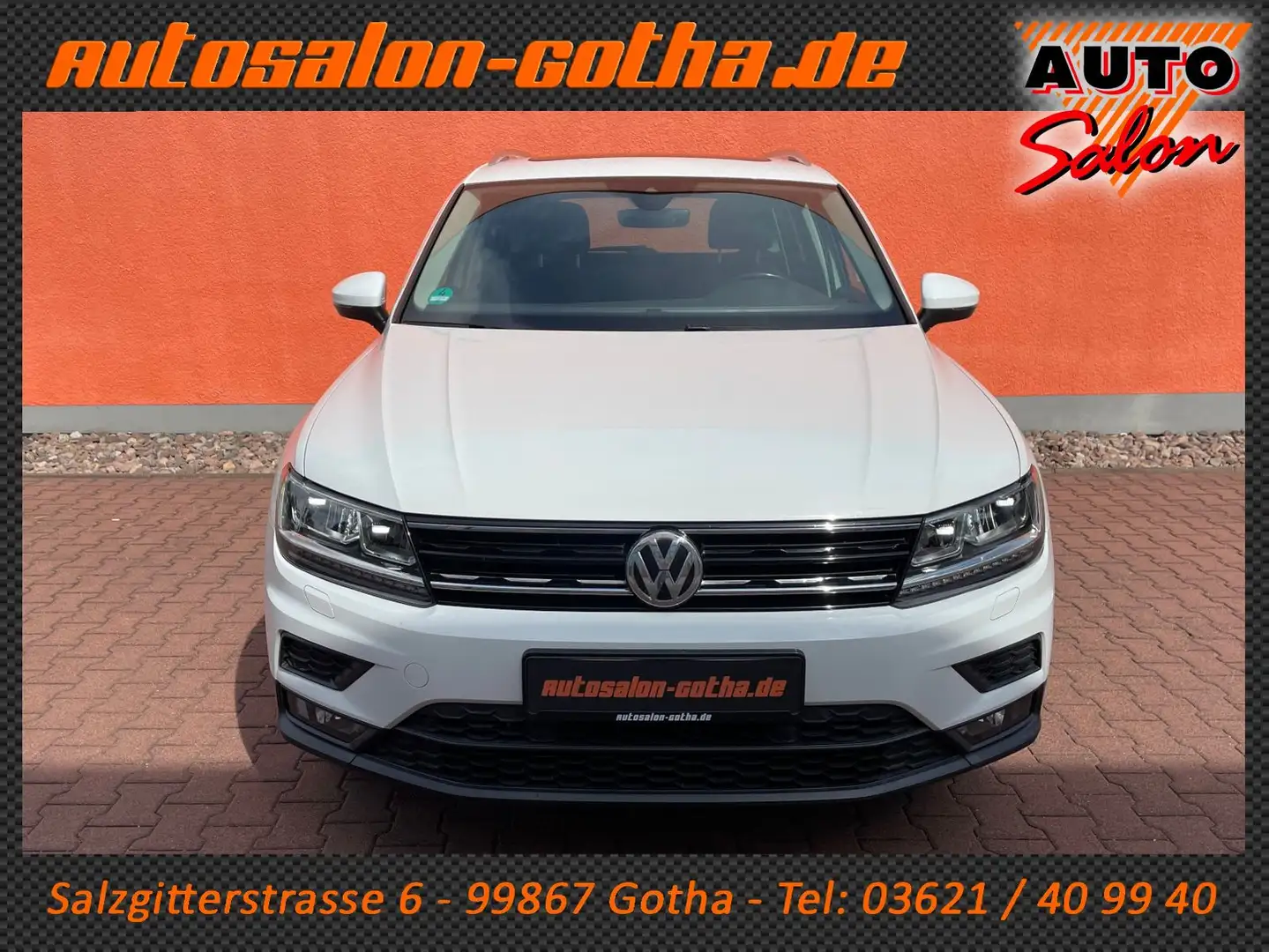 Volkswagen Tiguan Sound DSG 4Motion LED+NAVI CAM AHK ASSIST Weiß - 2