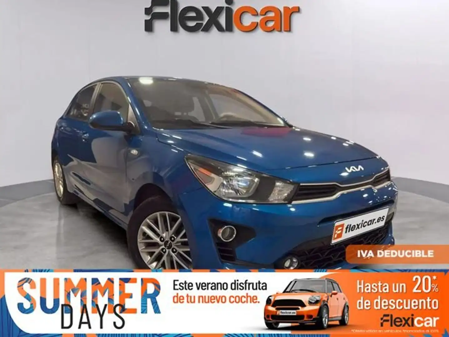 Kia Rio 1.2+DPi+62kW+%2884CV%29+Concept Azul - 1