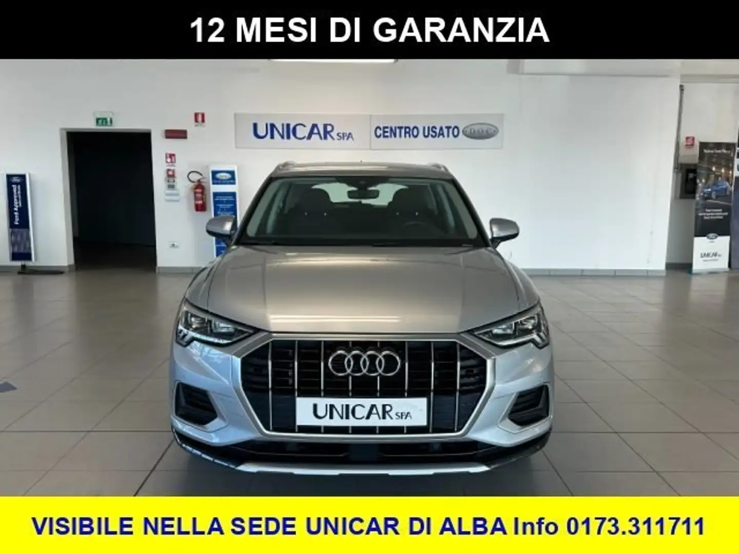 Audi Q3 2.000 DIESEL 150 CV 35 BUSINESS ADVANCED C.AUTO! Argento - 2
