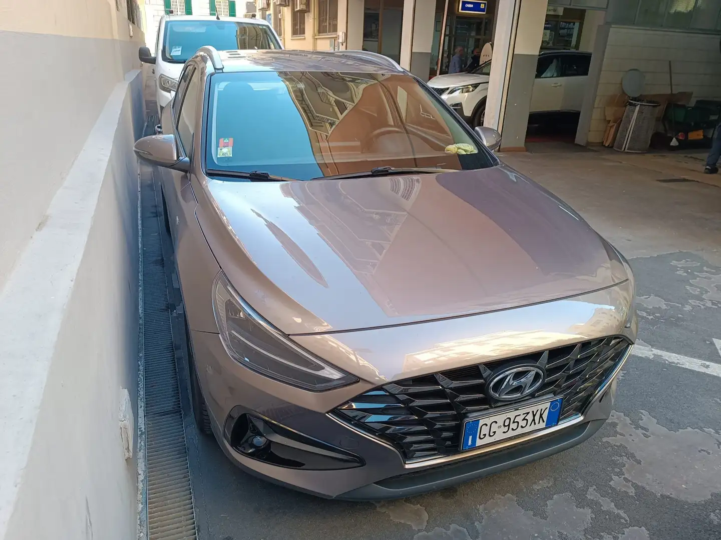 Hyundai i30 i30 III 2020 Wagon Wagon 1.6 crdi 48V Prime Techno Gris - 2