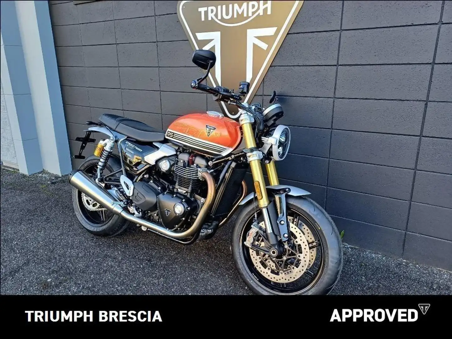 Triumph Speed Twin RS Abs Arancione - 2