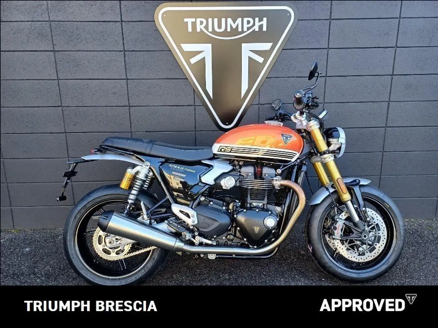 Triumph Speed Twin RS Abs Arancione - 1