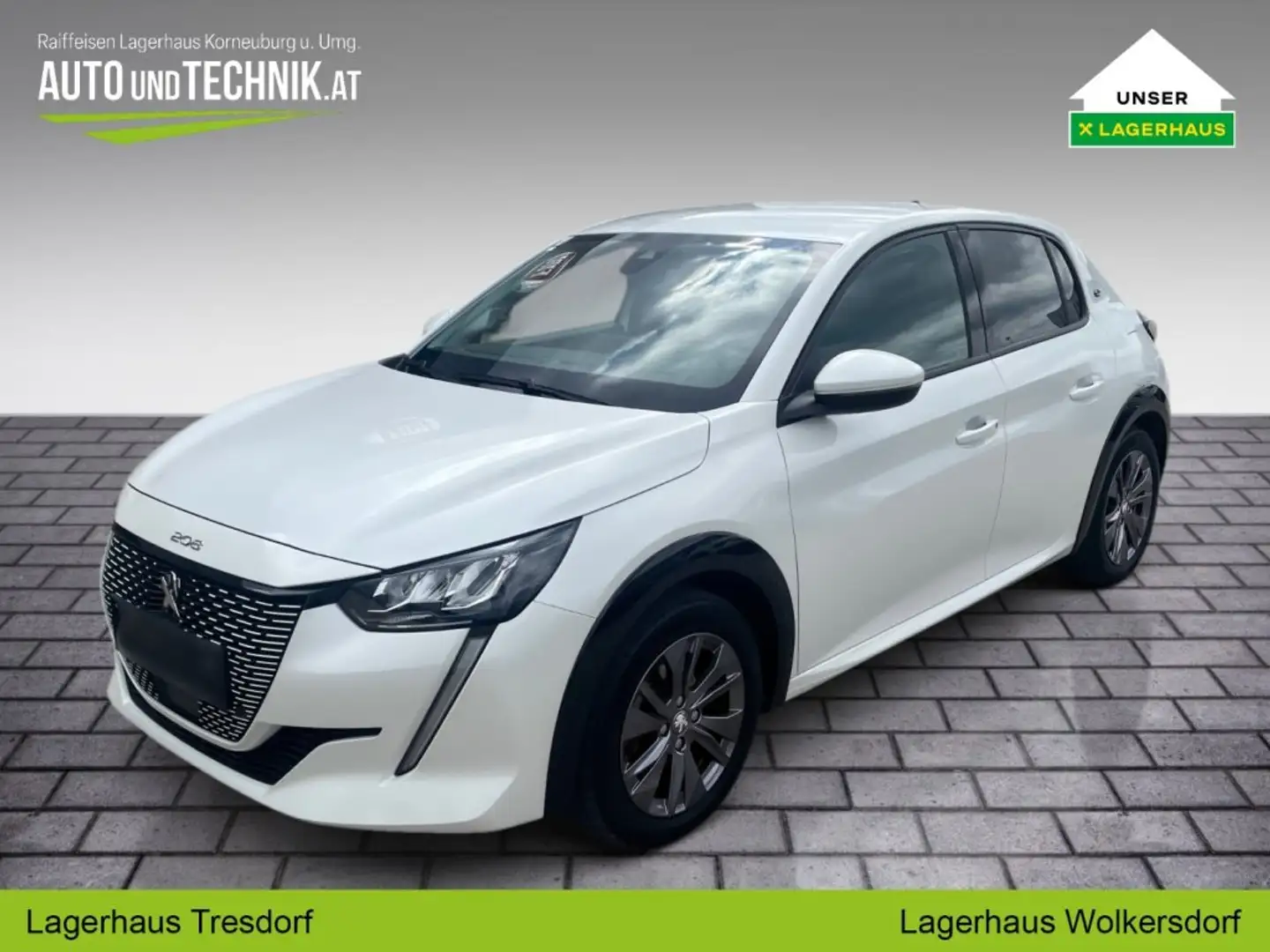 Peugeot 208 e Allure Weiß - 1