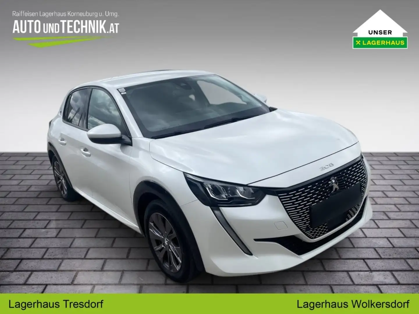 Peugeot 208 e Allure Weiß - 2