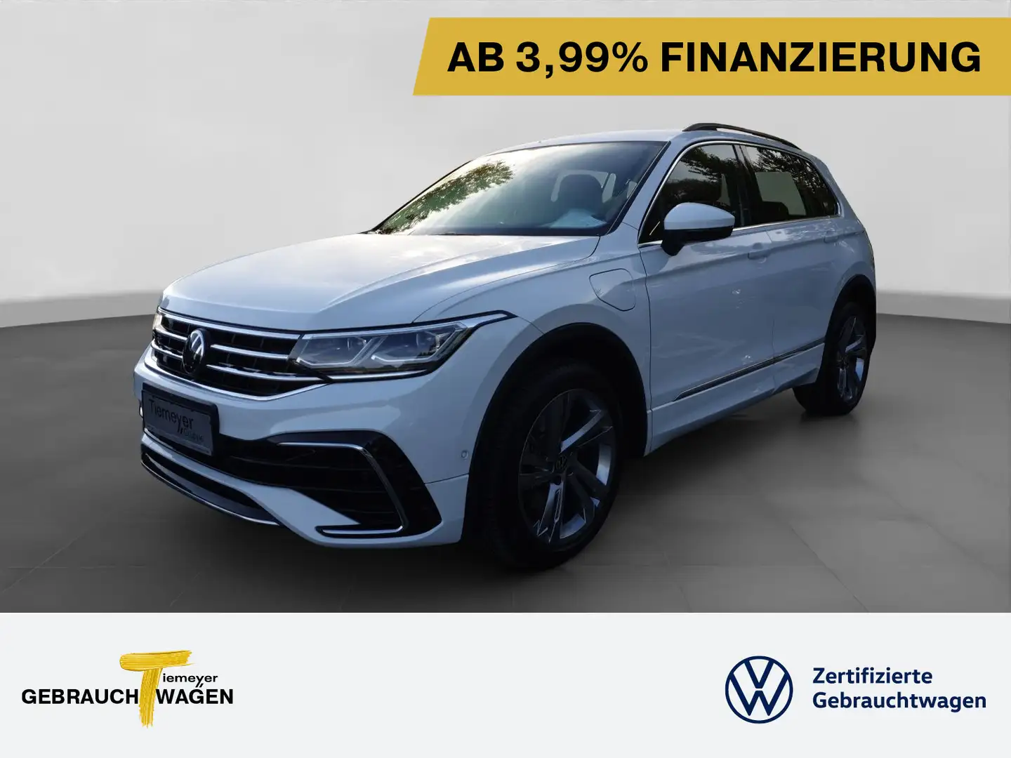 Volkswagen Tiguan 1.4 eHybrid R-LINE MATRIX NAVI KAMERA AHK Weiß - 1