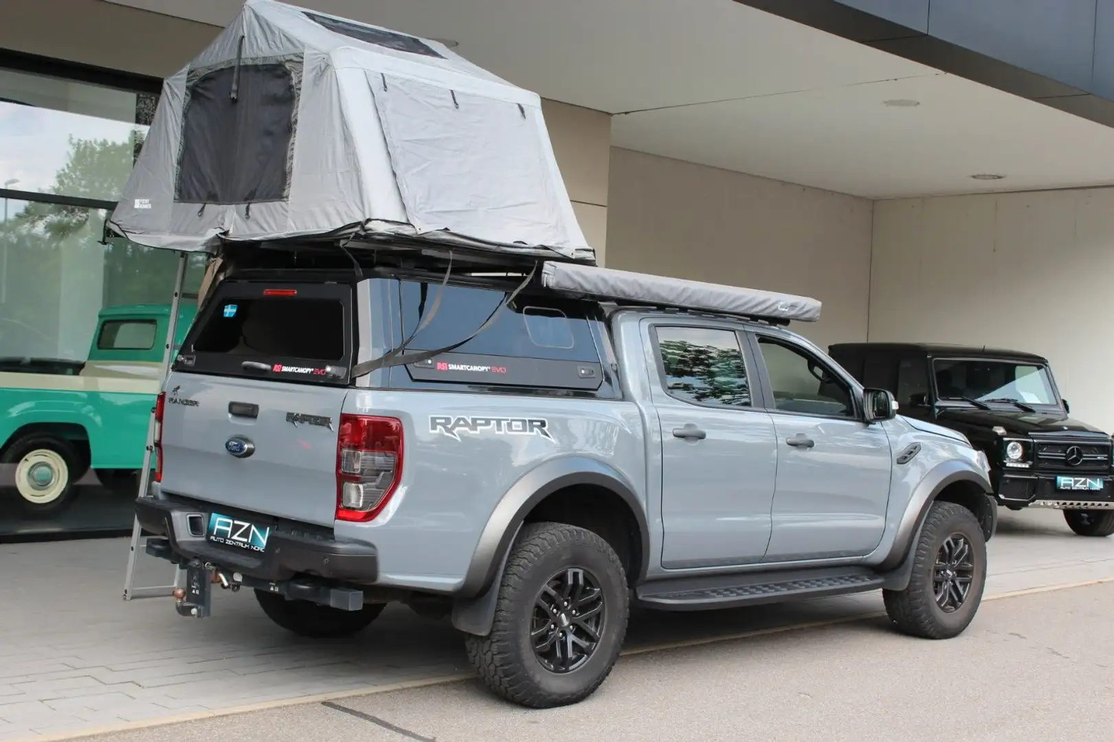 Ford Ranger Ranger Raptor 4x4 mit Camping-Umbau / Dachzelt Grau - 2