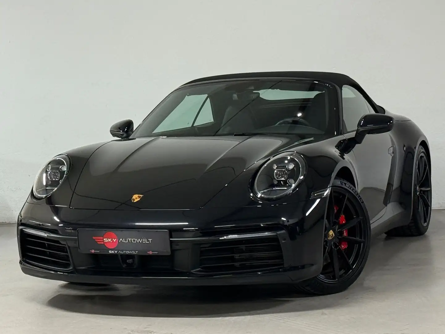Porsche 911 Carrera 4 S Cabriolet/LIFT/SPORT/APPROVED Noir - 1
