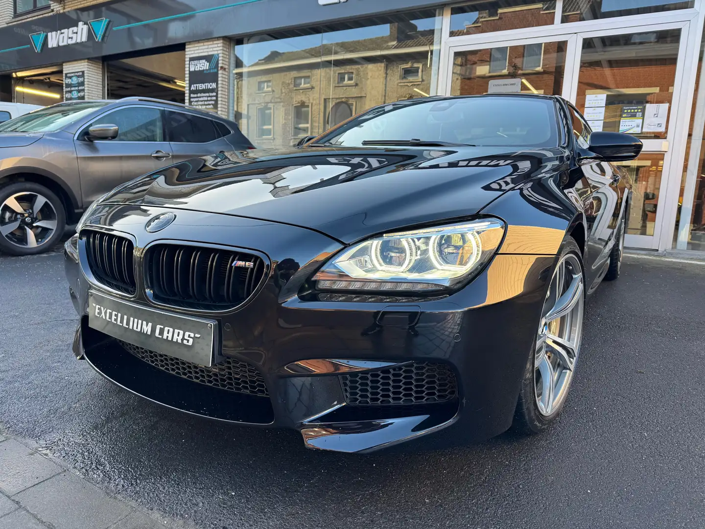 BMW M6 4.4 V8 DKG Gps Cuir Led  Carnet 100%Belge Brun - 1