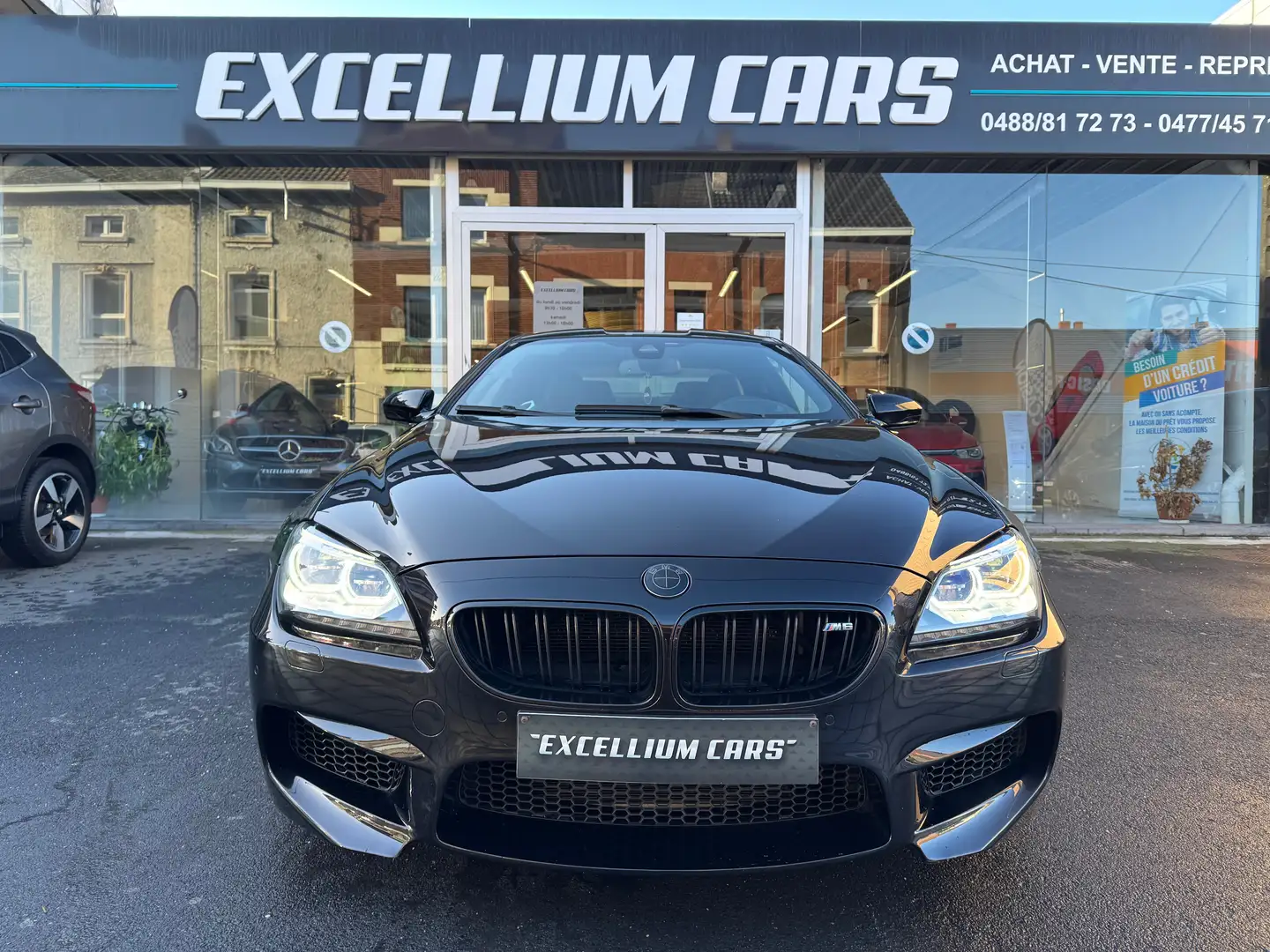 BMW M6 4.4 V8 DKG Gps Cuir Led  Carnet 100%Belge Brun - 2