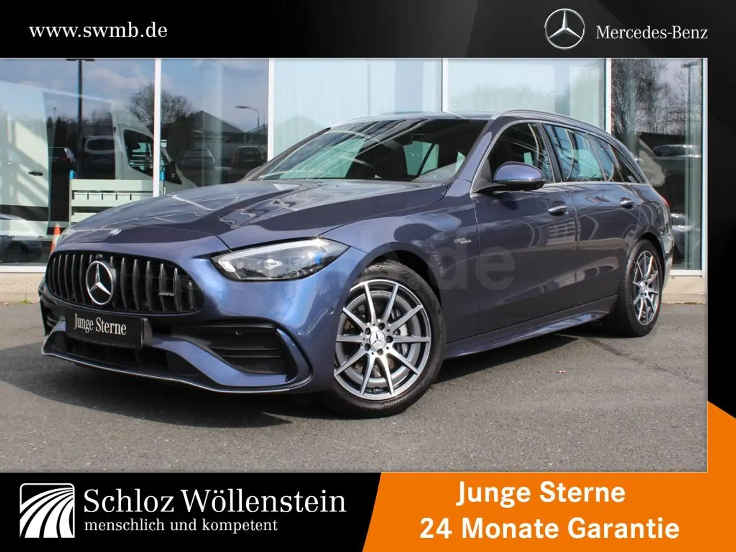 Mercedes-Benz C 43 AMG 4M T Digital Light/Track Pace/Premium-P Blu/Azzurro - 1