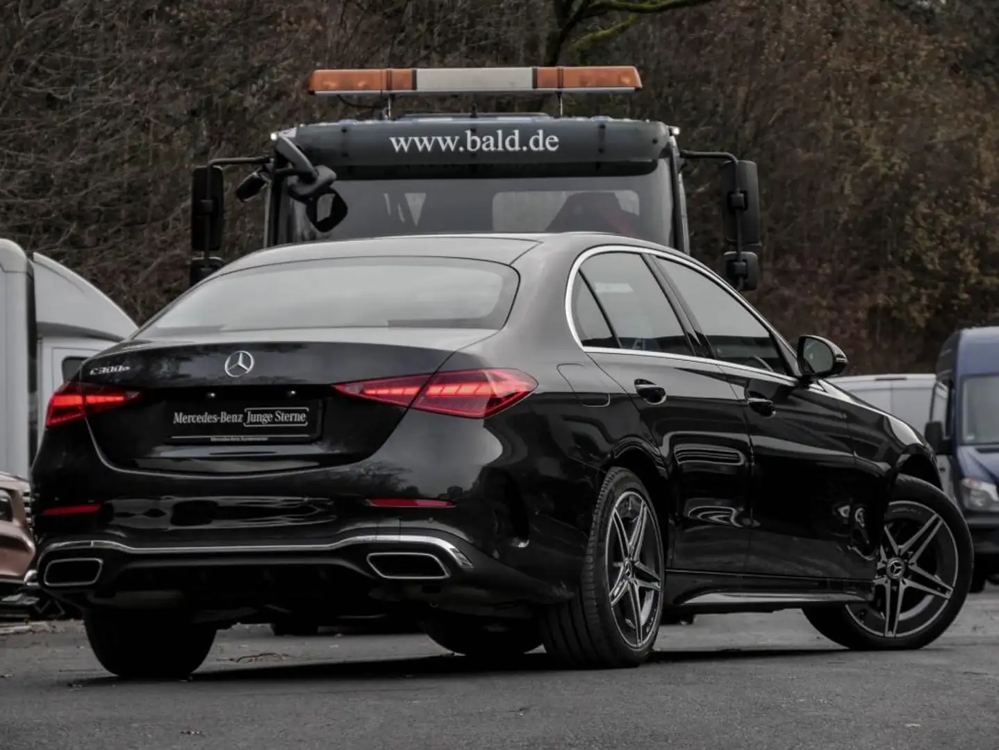 Mercedes-Benz C 300 e AMG-Sport/360/Memo/Totw/LED/Distr/Totw Grau - 2