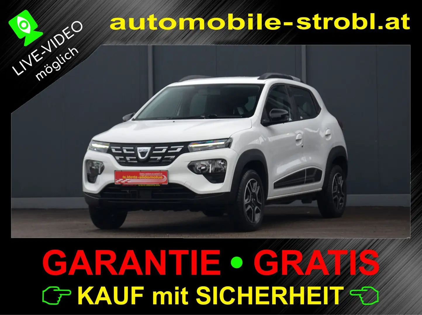 Dacia Spring Comfort * Top-Ausst. * Garantie * Weiß - 1