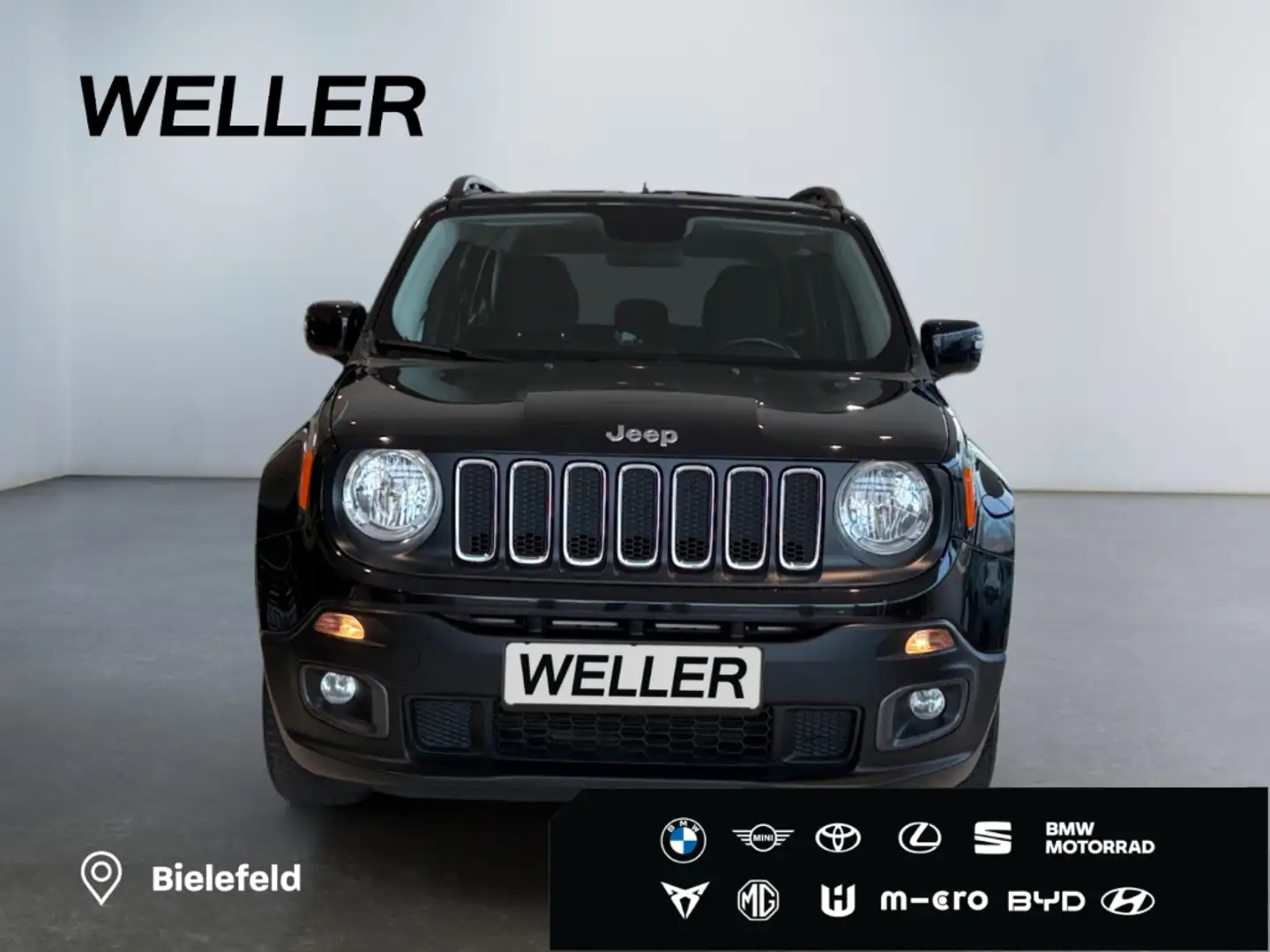 Jeep Renegade 1.6 E-torQ Longitude*BT*PDC*Servo*Tempo* Schwarz - 2