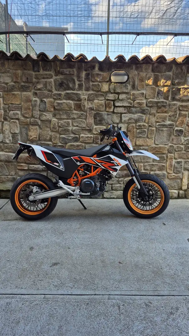 KTM 690 SMC R Weiß - 1