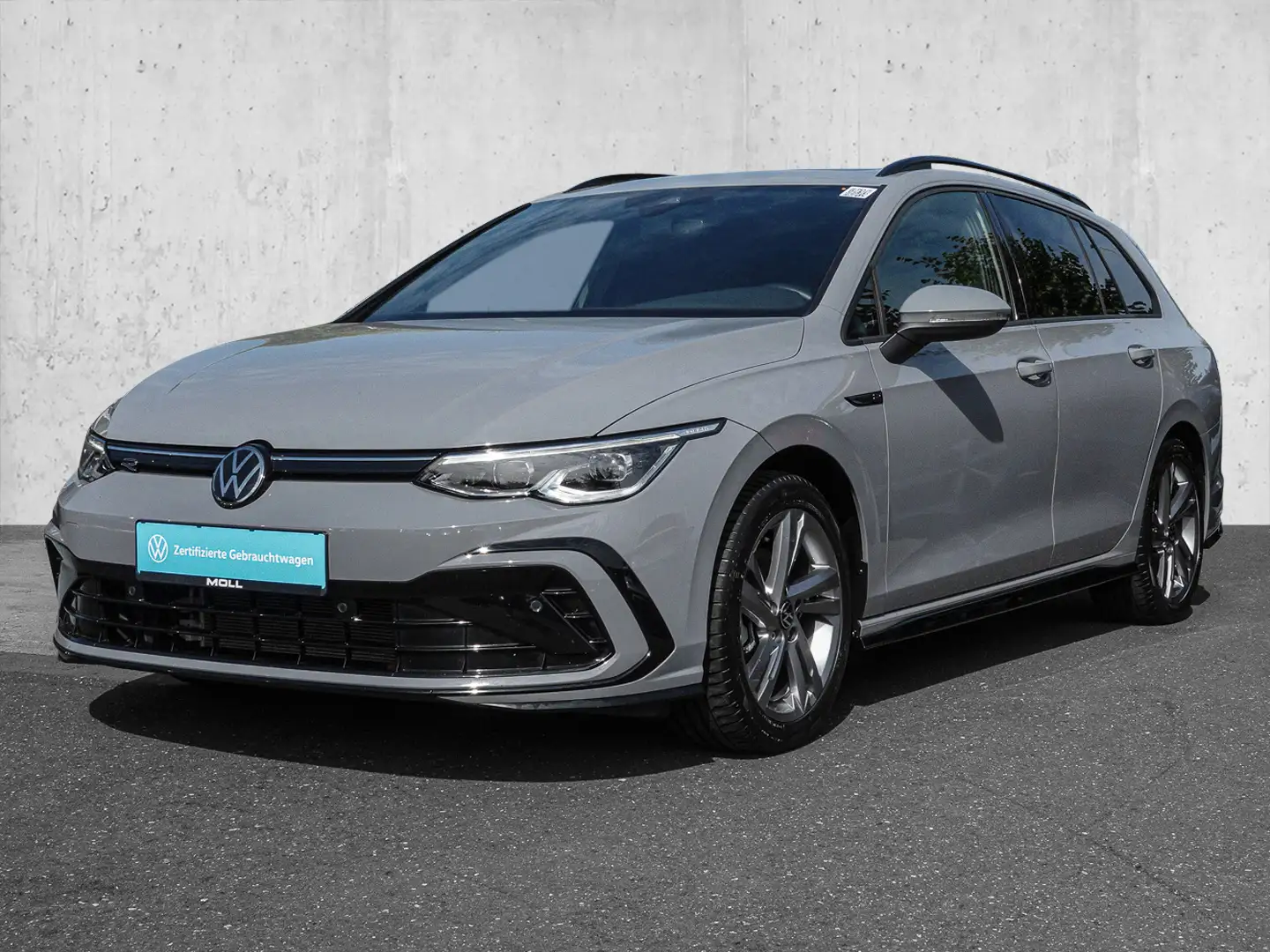 Volkswagen Golf Variant 1.5 eTSI DSG R-Line MATRIX PANO NAVI Grau - 2