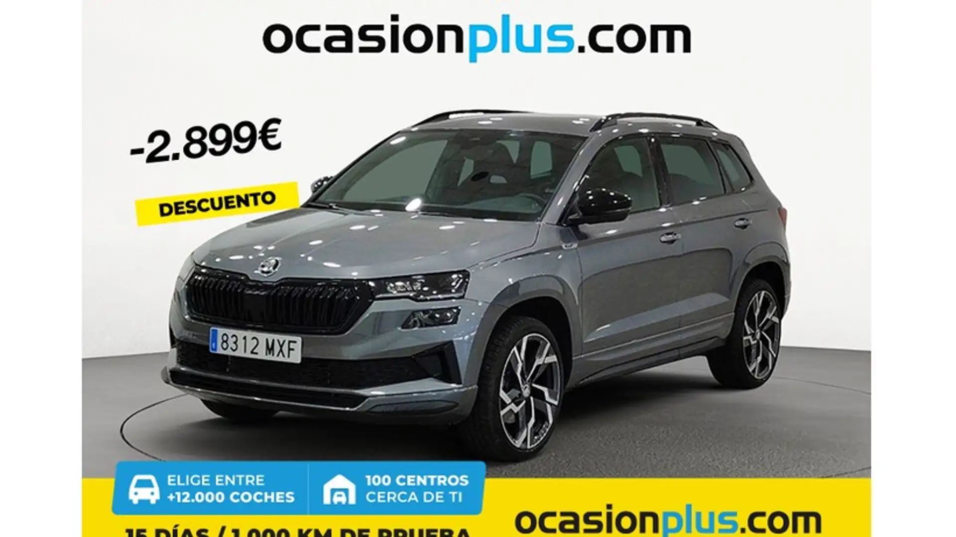 Skoda Karoq 1.5 TSI Sportline ACT DSG Gris - 1