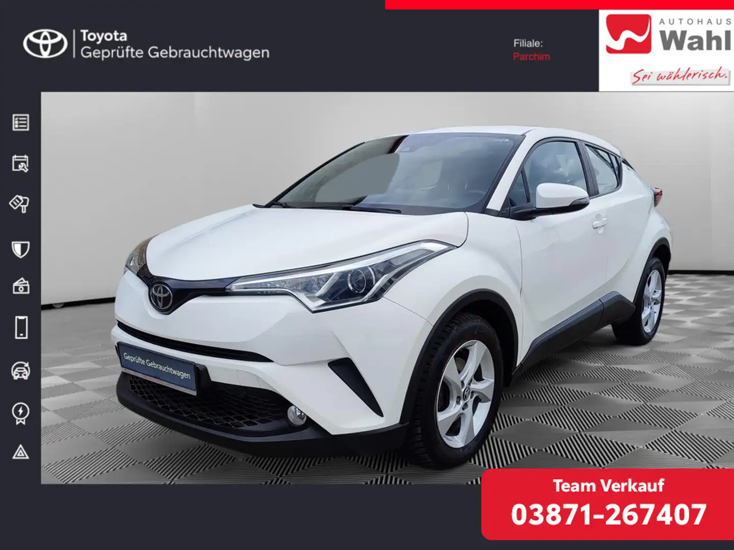 Toyota C-HR 1.2 Flow Weiß - 1