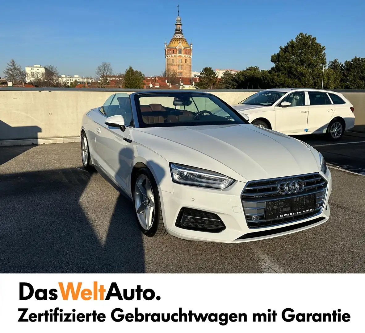 Audi A5 2.0 TFSI quattro Sport Weiß - 1