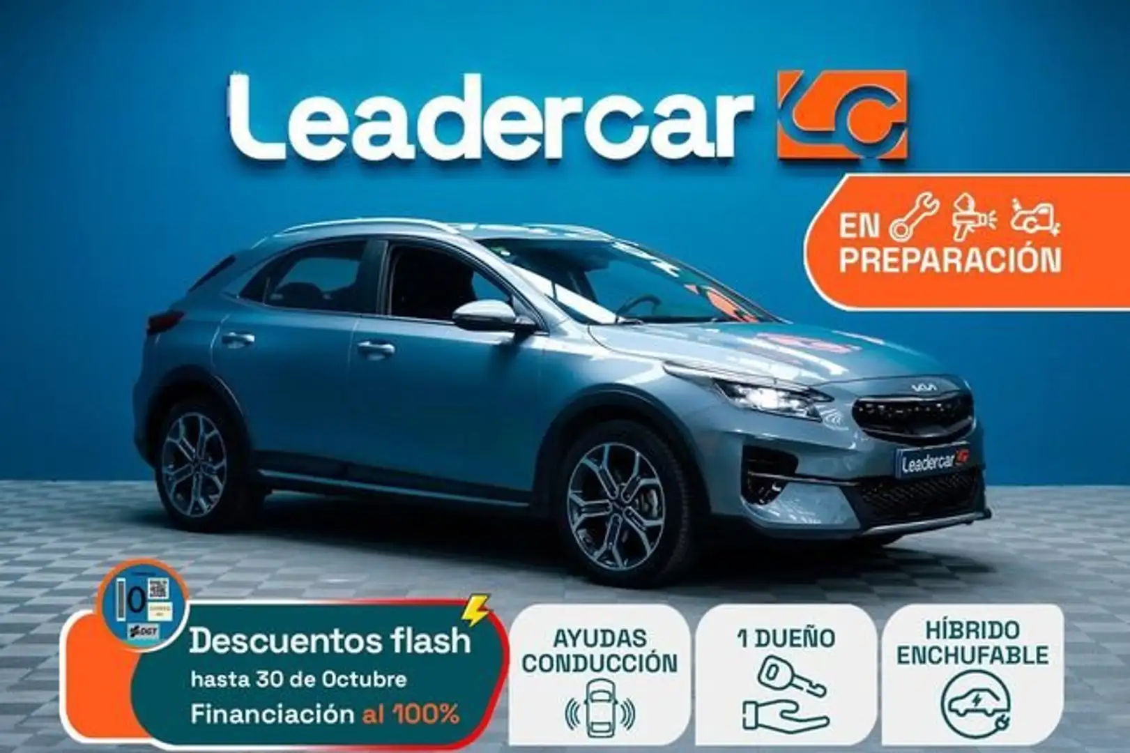 Kia XCeed 1.6 GDI PHEV 141CV Gris - 1