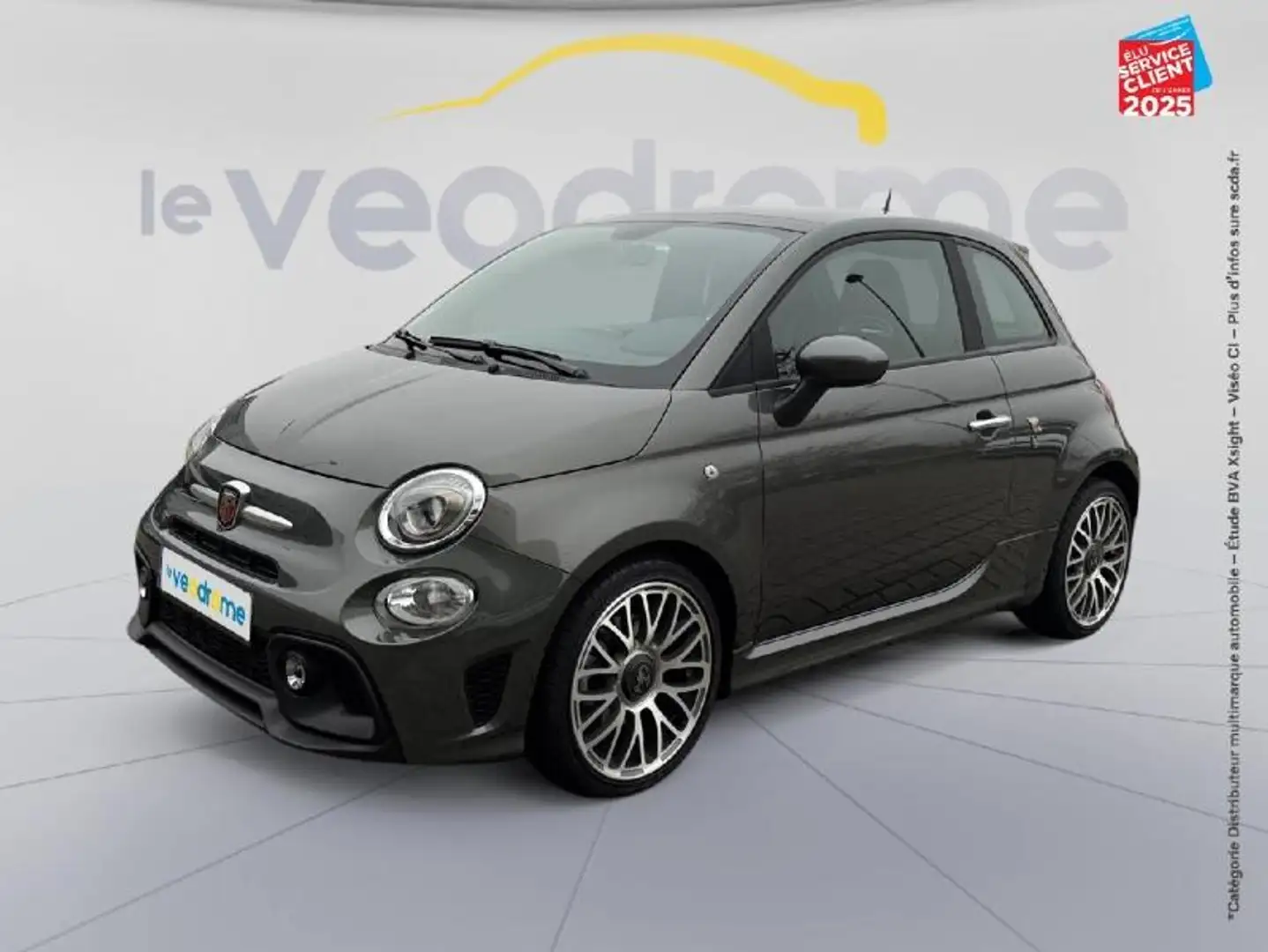 Abarth 500 1.4 Turbo T-Jet 145ch 595 MY17 Gris - 1
