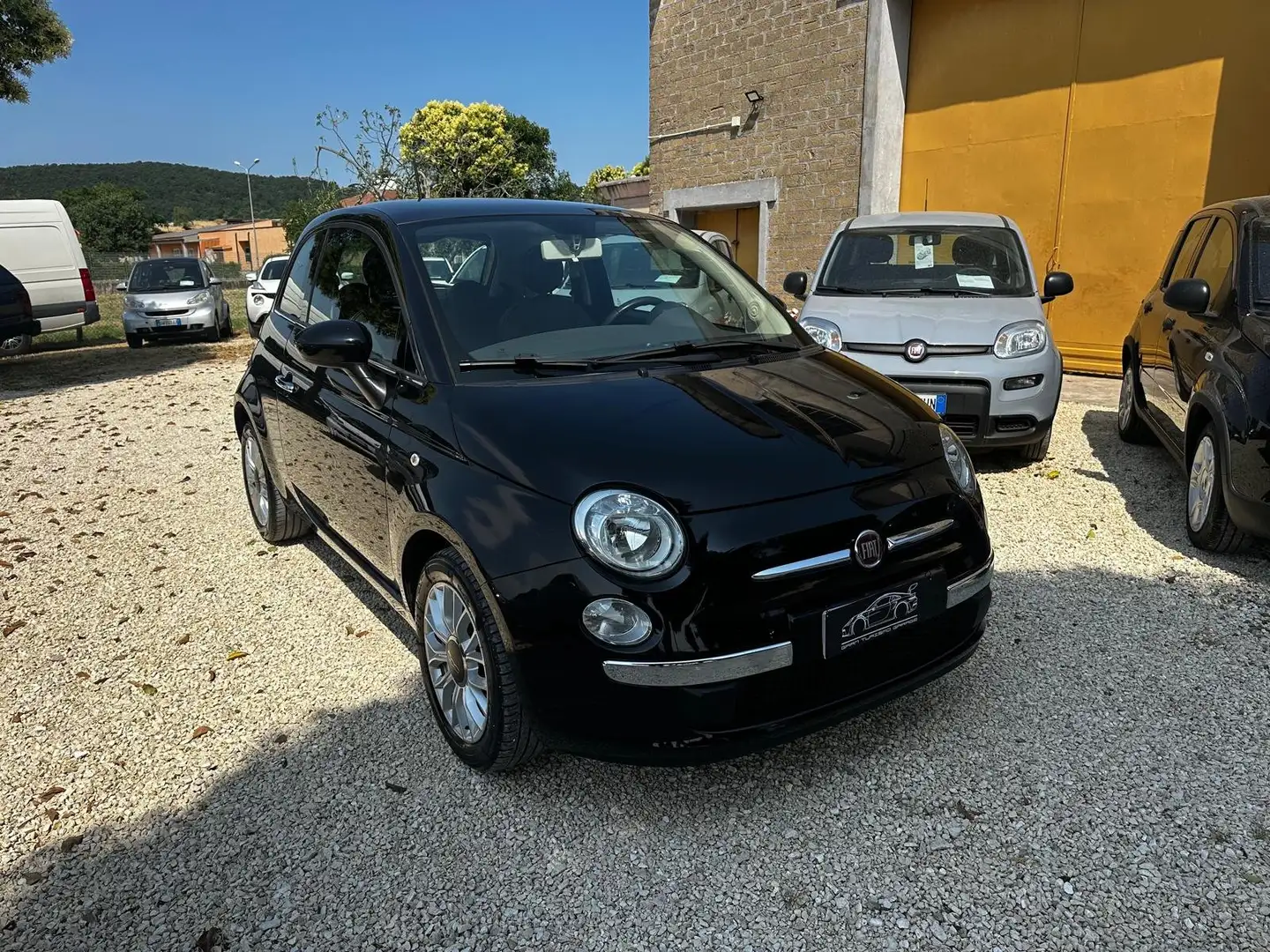 Fiat 500 1.2 Lounge Euro 6 OK NEOPATENTATI Nero - 1