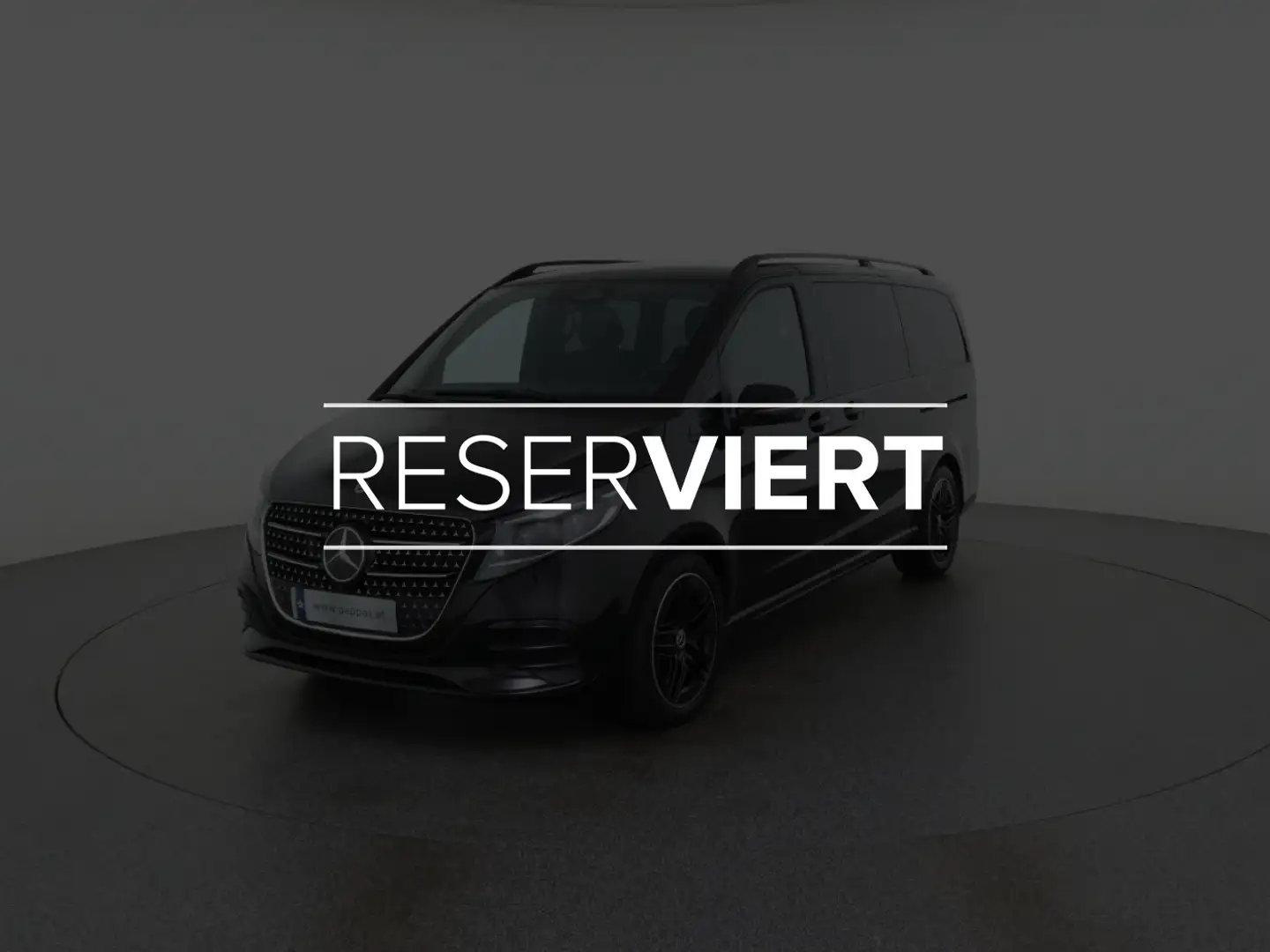 Mercedes-Benz V 300 V300 d 4MATIC EXCLUSIVE Lang AHK 2,5t 7 Sitze Noir - 1
