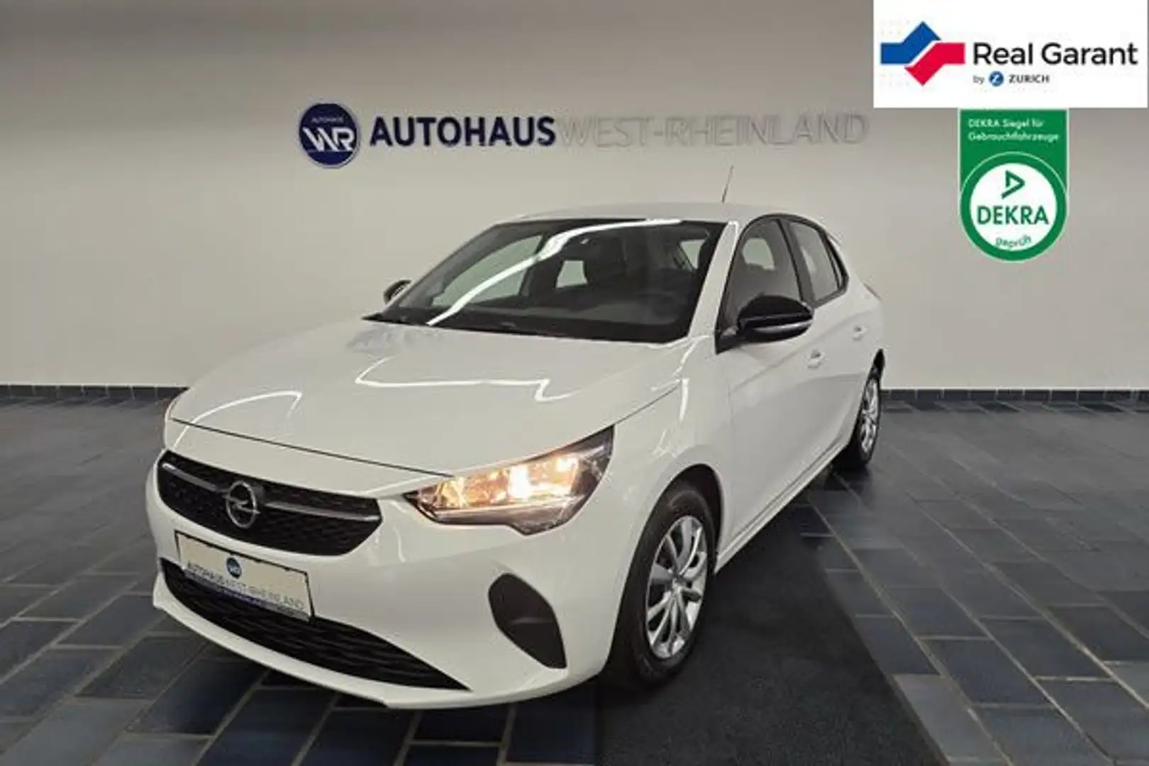 Opel Corsa F Edition 1,2Ltr.-55kW*PDC *TEMP*DAB*KLIMA Weiß - 1