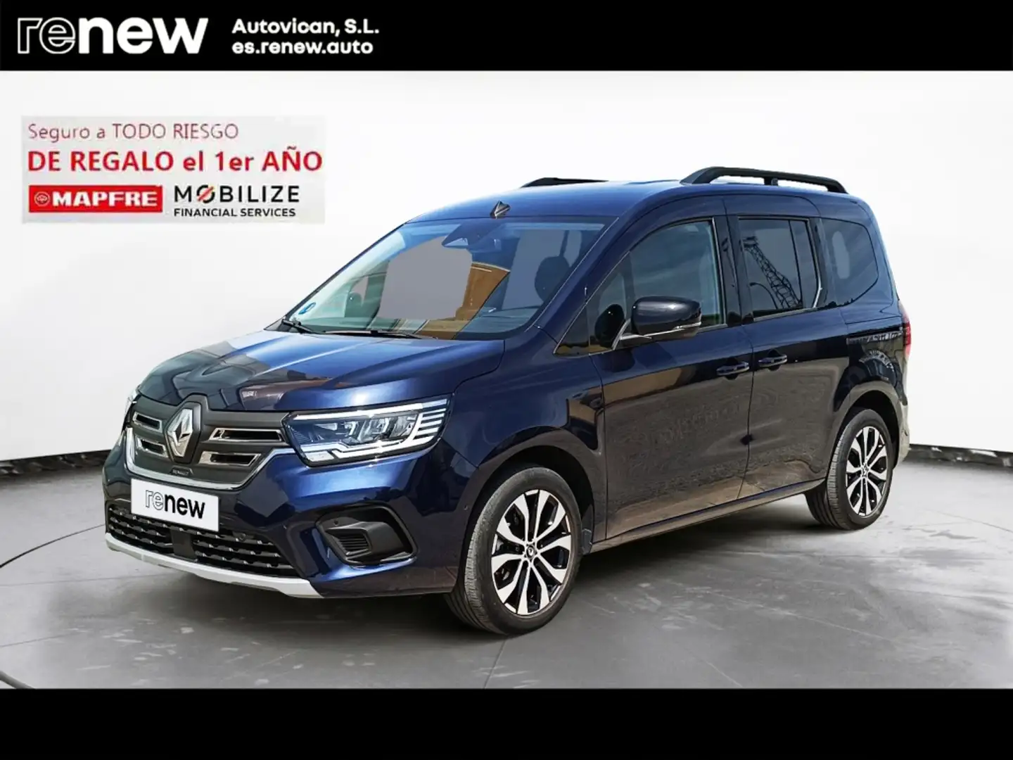 Renault Kangoo NUEVO  E-TECH 100% EL}CTRICO L1 TECHNO 22KW Bleu - 1