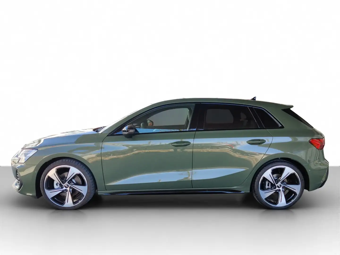 Audi A3 Sportback 35 TFSI S tronic S line, Pano, AHK Grün - 2