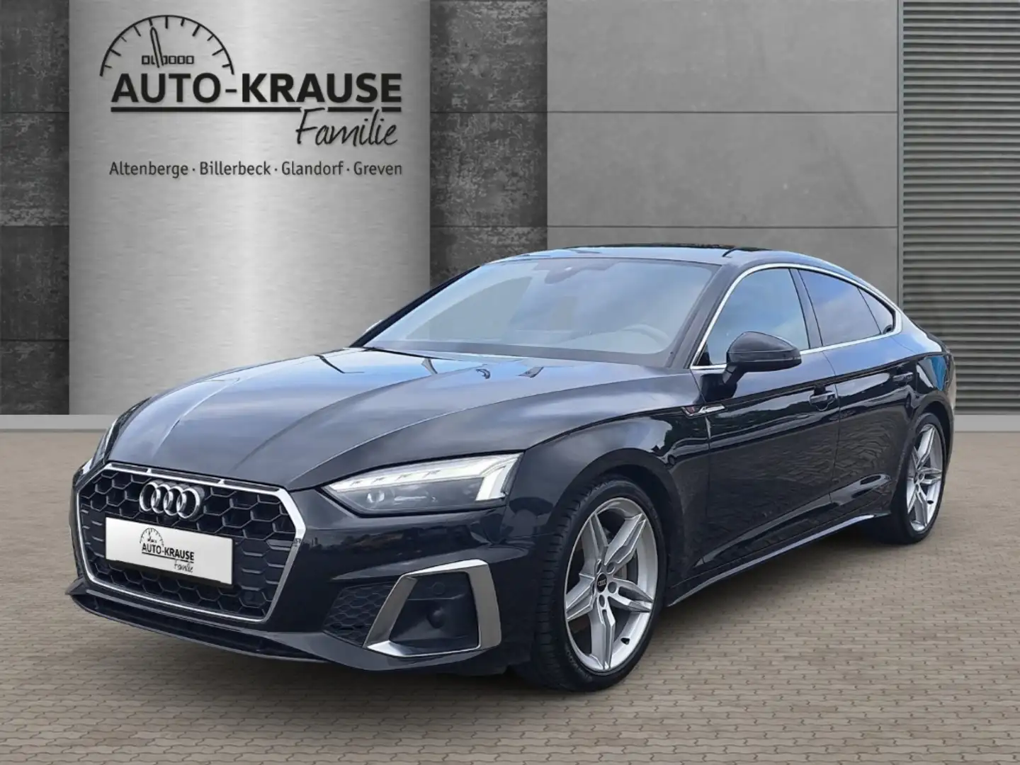 Audi A5 40 2.0 TDI Sportback S line AHK-klappbar Navi 360 Schwarz - 1