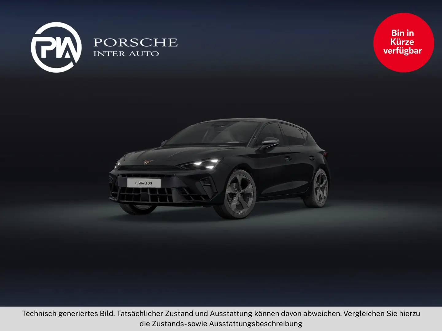 CUPRA Leon 1.5 eTSI DSG Schwarz - 1