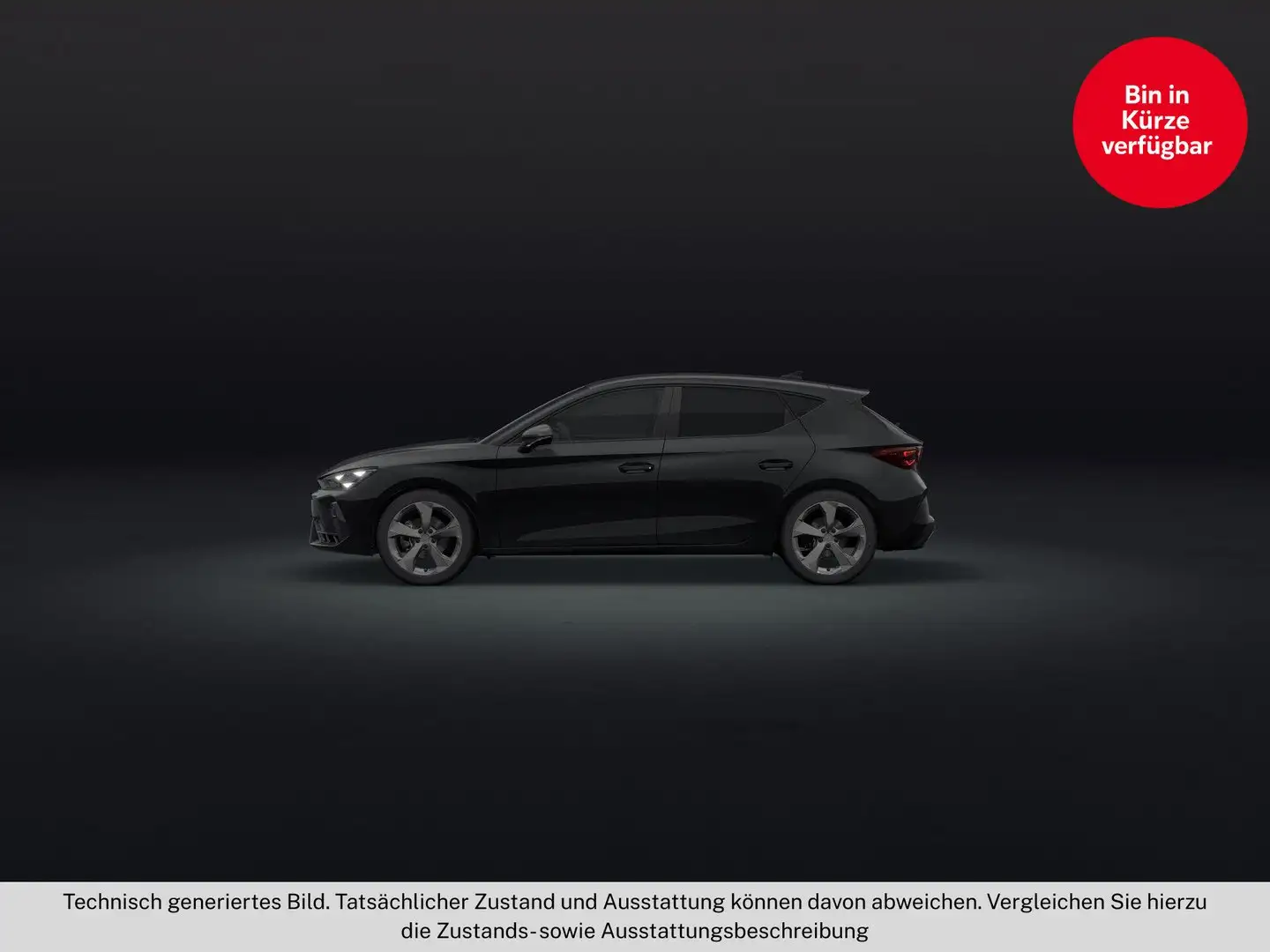 CUPRA Leon 1.5 eTSI DSG Schwarz - 2