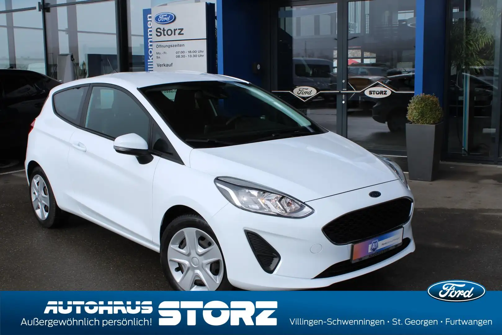 Ford Fiesta Cool & Connect EASY-DRIVER PAKET|KLIMA|TEMP|LIM|BL Weiß - 1