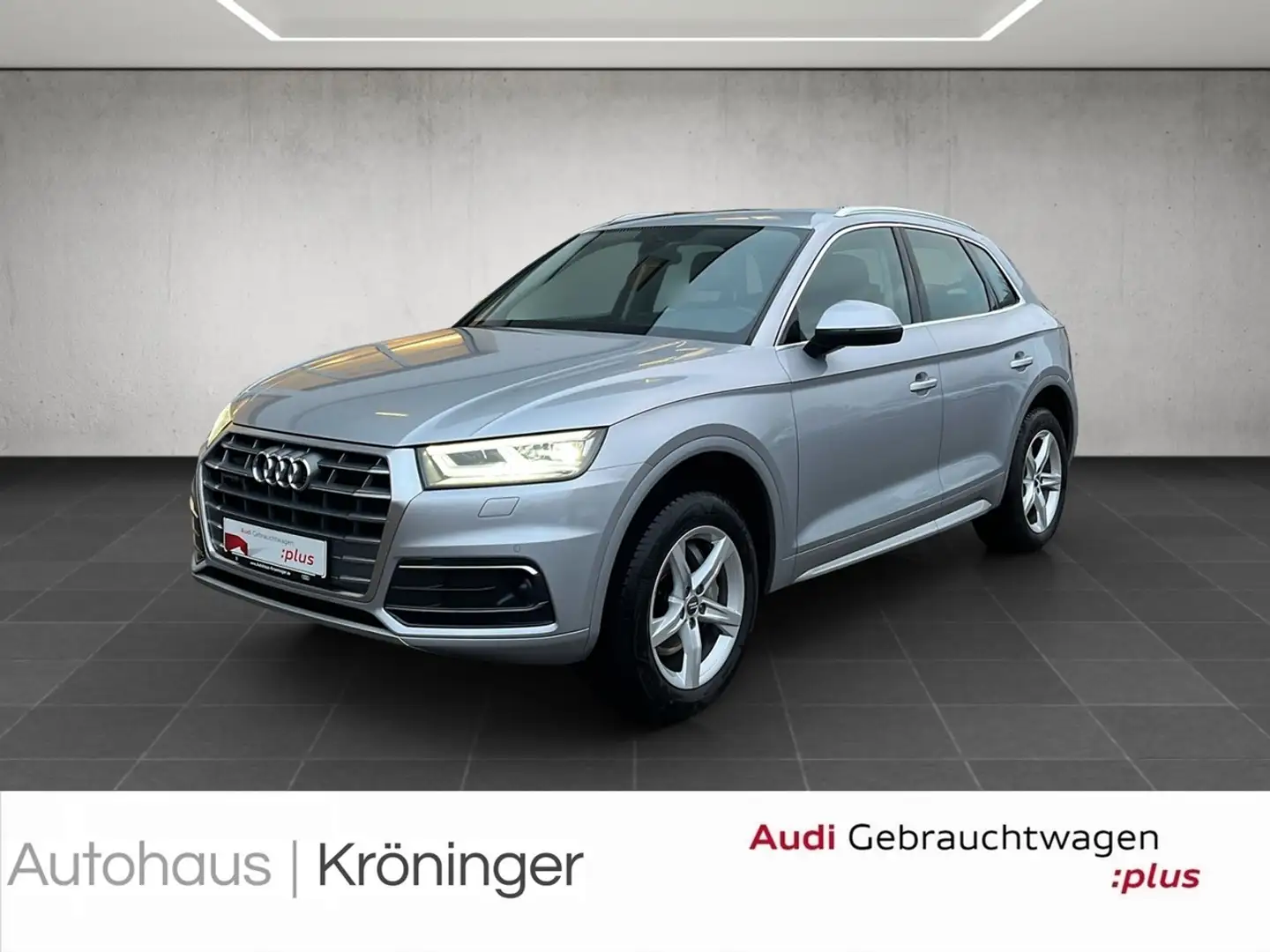 Audi Q5 40 TDI quattro S Tronic sport AHK Standh. Argintiu - 1