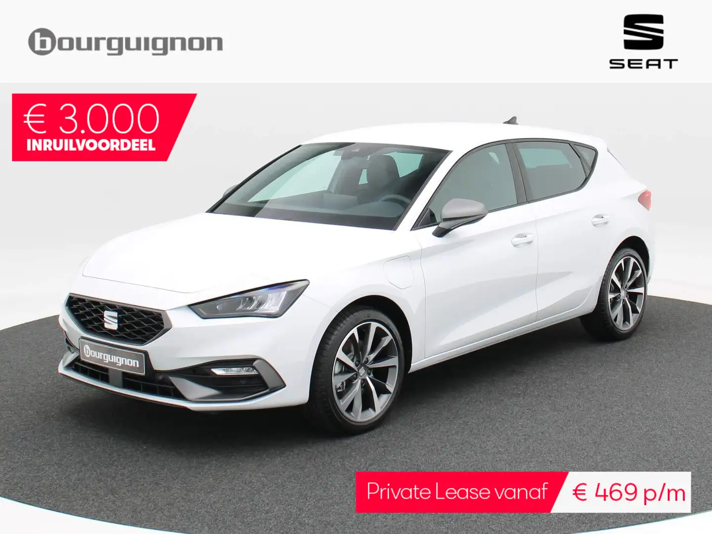 SEAT Leon FR Business 1.5 TSI eHybrid PHEV 204pk | Automaat Wit - 1