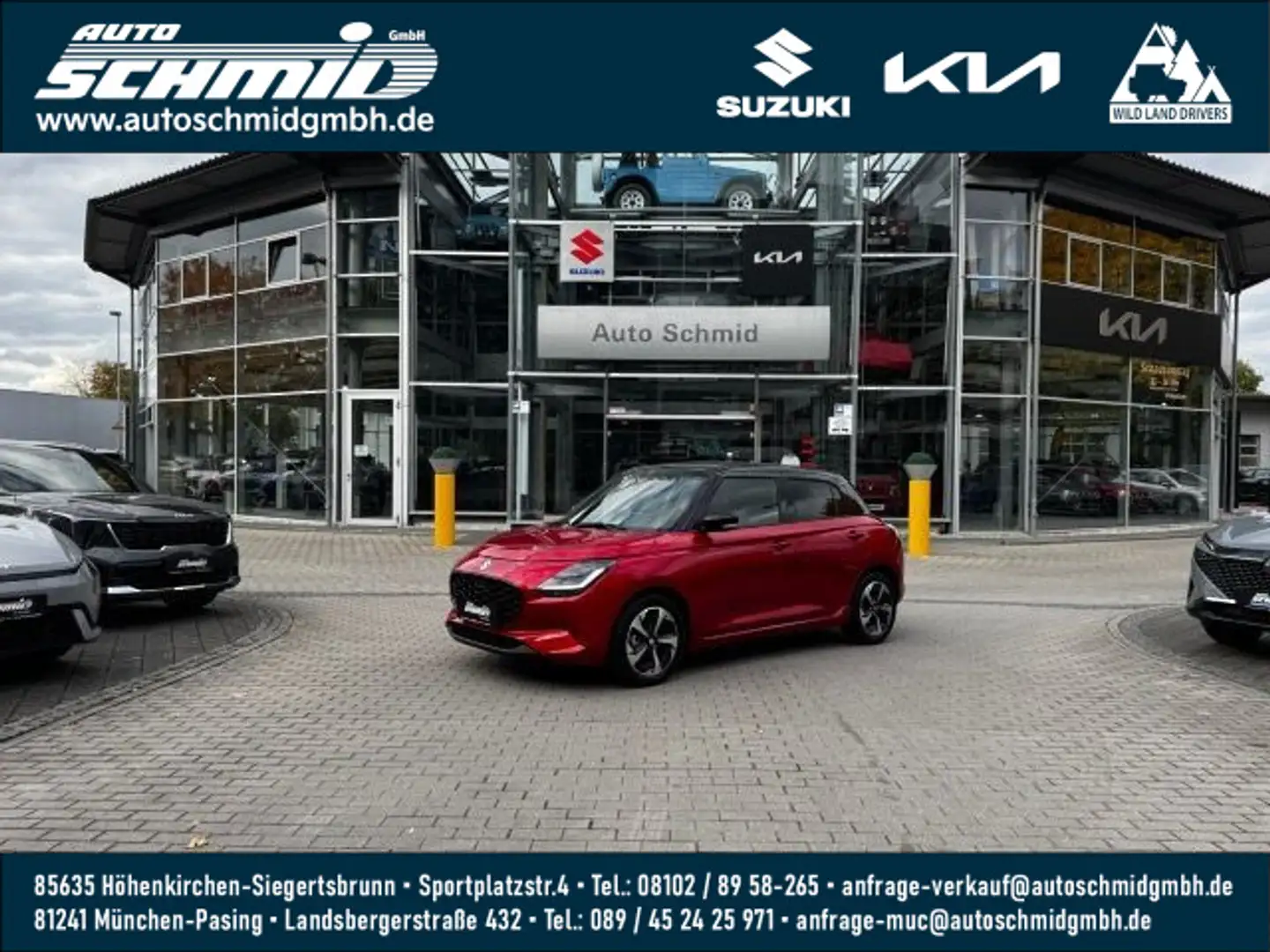 Suzuki Swift SWIFT 1.2 DUALJET HYBRID AUTOMATIK COMFORT+ Rouge - 1