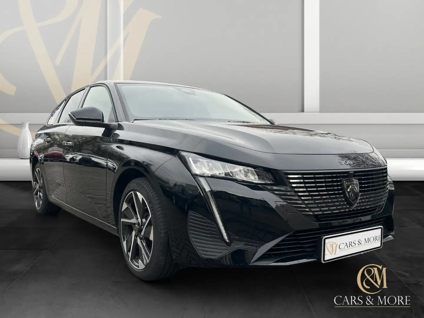 Peugeot 308 SW Allure T.Leder Navi CarPlay RFK ACC LHZ Negro - 2