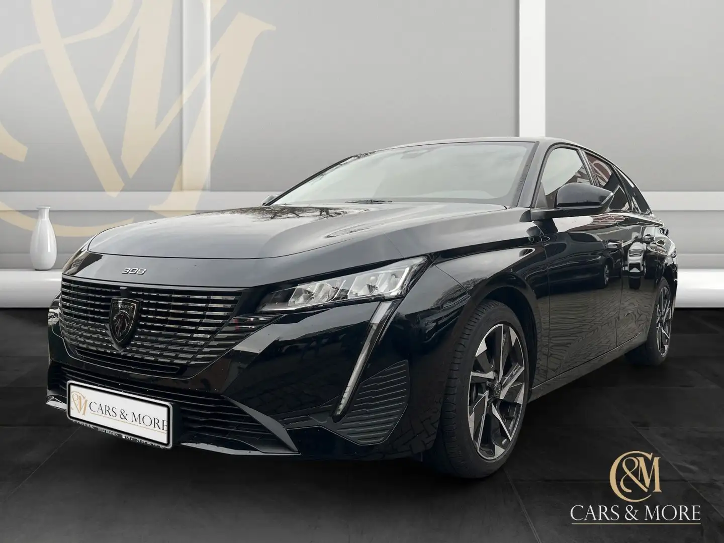 Peugeot 308 SW Allure T.Leder Navi CarPlay RFK ACC LHZ Negro - 1