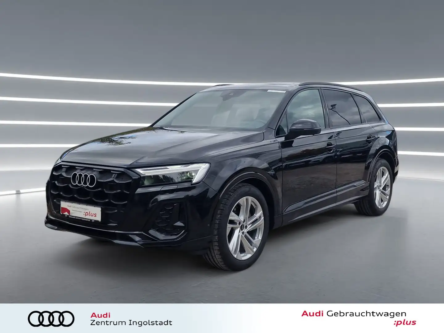 Audi Q7 50 TDI qu S line MATRIX Pano AHK Luft Allradl. Schwarz - 2
