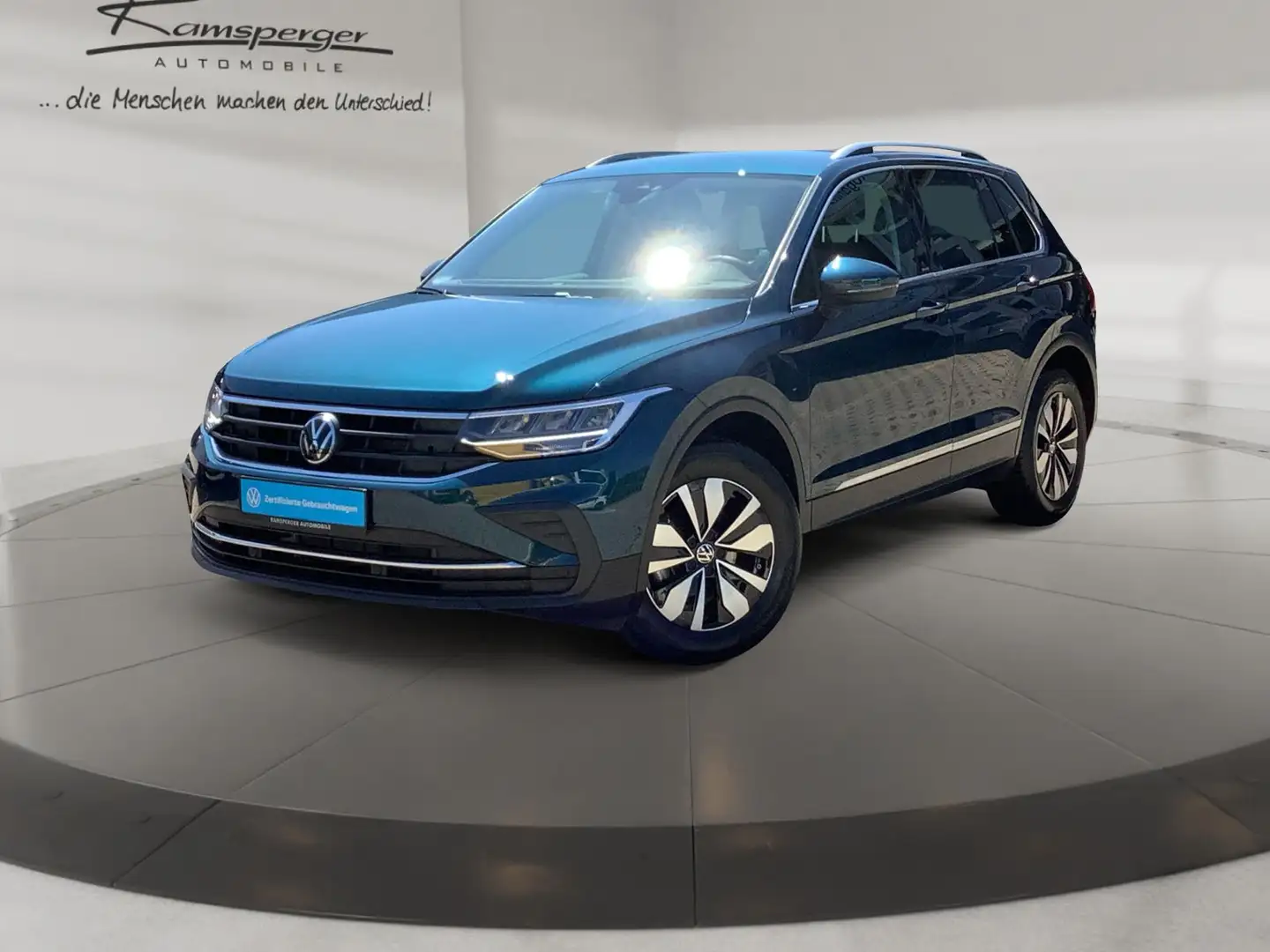 Volkswagen Tiguan 1.5 TSI DSG Move AHK ACC LED Standh. Navi Blau - 2